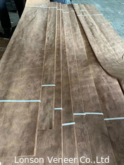 0.45mm Afrika Bubinga Pomelle İç Dekorasyon Mobilyaları İçin A Sınıfı