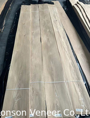 Kalınlığı 0.50 mm Avrupa Beyaz Meşe Yaprak D Sınıfı Düğümlü Meşe Şık kontrplak