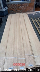 Red Oak Wood Veneer Quercus 0.5mm panel AA sınıfı stokta 100.000 m2