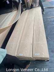0.4mm Panel Beyaz Meşe Ahşap Finer Sınıfı AAA stokta iyi Crown Cut
