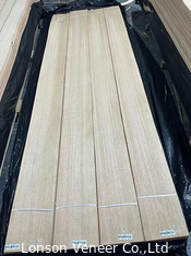 Uzunluğu 300cm Quercus Red Oak Wood Veneer Panel AAA Sınıfı Kalınlığı 0.5mm
