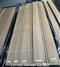 0.4mm dumanlı Avrupa meşe ahşap kaplama 250cm Uzunluk Mobilya için