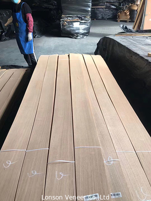 0.60mm Beyaz Meşe Ahşap Kaplama Amerikan Rift Cut Panel Aaa Grade