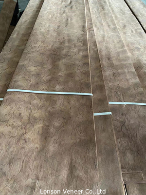 0.45mm Afrika Bubinga Pomelle İç Dekorasyon Mobilyaları İçin A Sınıfı