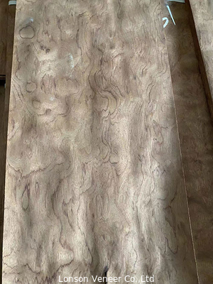 0.45mm Afrika Bubinga Pomelle İç Dekorasyon Mobilyaları İçin A Sınıfı