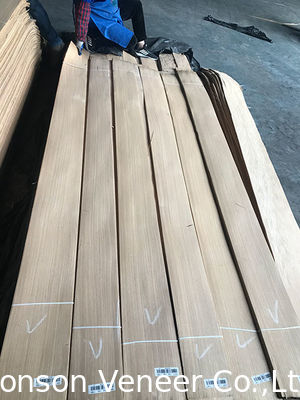 Mdf Amerikan Beyaz Meşe Kaplama Panelleri Kalın 0.42mm