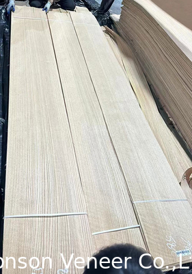OEM Kırmızı meşe ahşap kaplama, mobilya, kapı paneli AAA Derecesi Genişliği 41cm