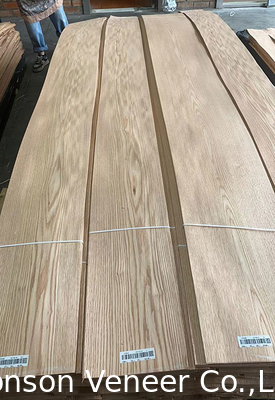 Crown Cut American Red Oak Veneer Panel AA Sınıfı Kalınlığı 0,5 mm