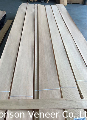 Uzunluğu 250cm Kırmızı meşe ahşap kaplama 12cm Genişliği AA Sınıfı Kalınlığı 0.5mm