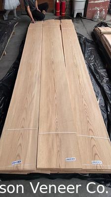 Kırmızı meşe ahşap kaplama, Panel AAA sınıfı kalınlığı 0,5 mm, stokta mallar