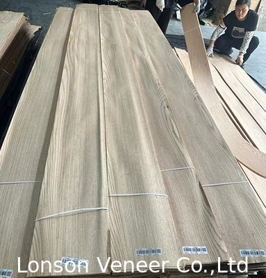 Half Crown Cut Amerikan Kırmızı Meşe Finer Panel AA Sınıf Kapı Mobilyaları