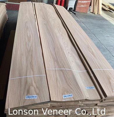 Crown Cut Red Oak Veneer Panel 0.5mm Ahşap Veneer AA Sınıfı Mobilya Kapısı