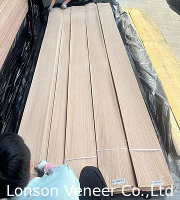 Yüksek Kaliteli Kırmızı Meşe Ahşap Yaprak, Panel AAAGrade, 0,5 mm Kalınlığı,