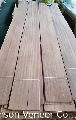 1MM Mobilya Sapele Ahşap Yapıştırma Sapelli Düz Kesim Panosu AA Sınıf