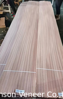 1MM Mobilya Sapele Ahşap Yapıştırma Sapelli Düz Kesim Panosu AA Sınıf