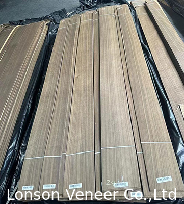 0.4mm dumanlı Avrupa meşe ahşap kaplama 250cm Uzunluk Mobilya için